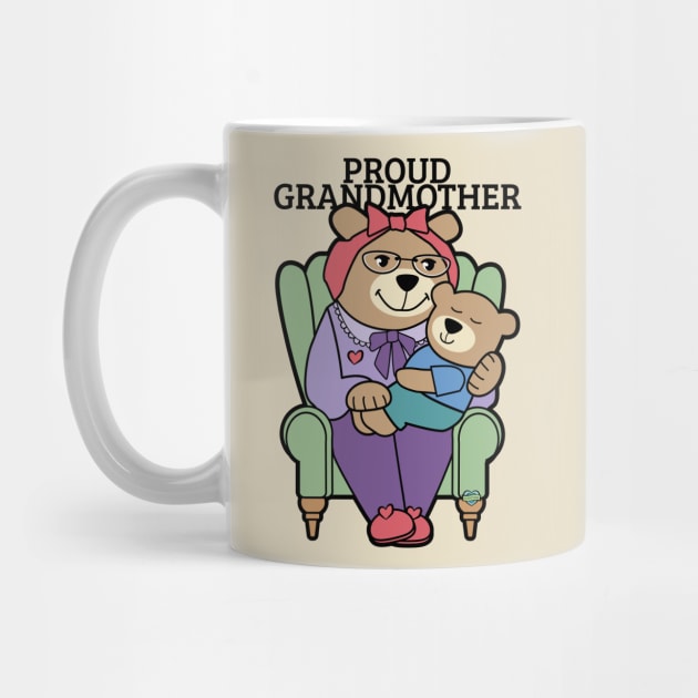 Proud Grandmother Bear with Child by Sue Cervenka